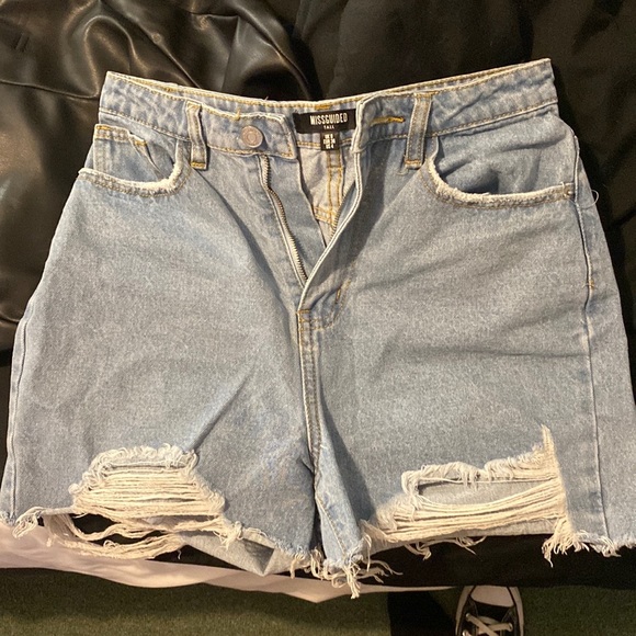 DENIM SHORTS - Picture 4 of 4